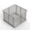 Anysizebasket Rectangular Wire Mesh Basket: 6Lx6Wx4H, 304 SS, 3/16 Rod Frame, No Handles, Mesh: 4 x .063 TMT-060060040-N04S - alternate 1
